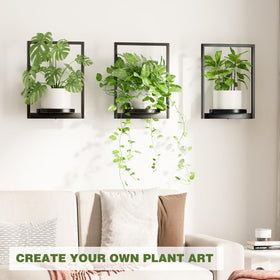 Qiaogreen vertical greenery hanging planter optimizes small spaces with lush display.