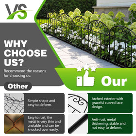 QIAOKAIYAN durable fencing with rust resistance supports longer outdoor use.