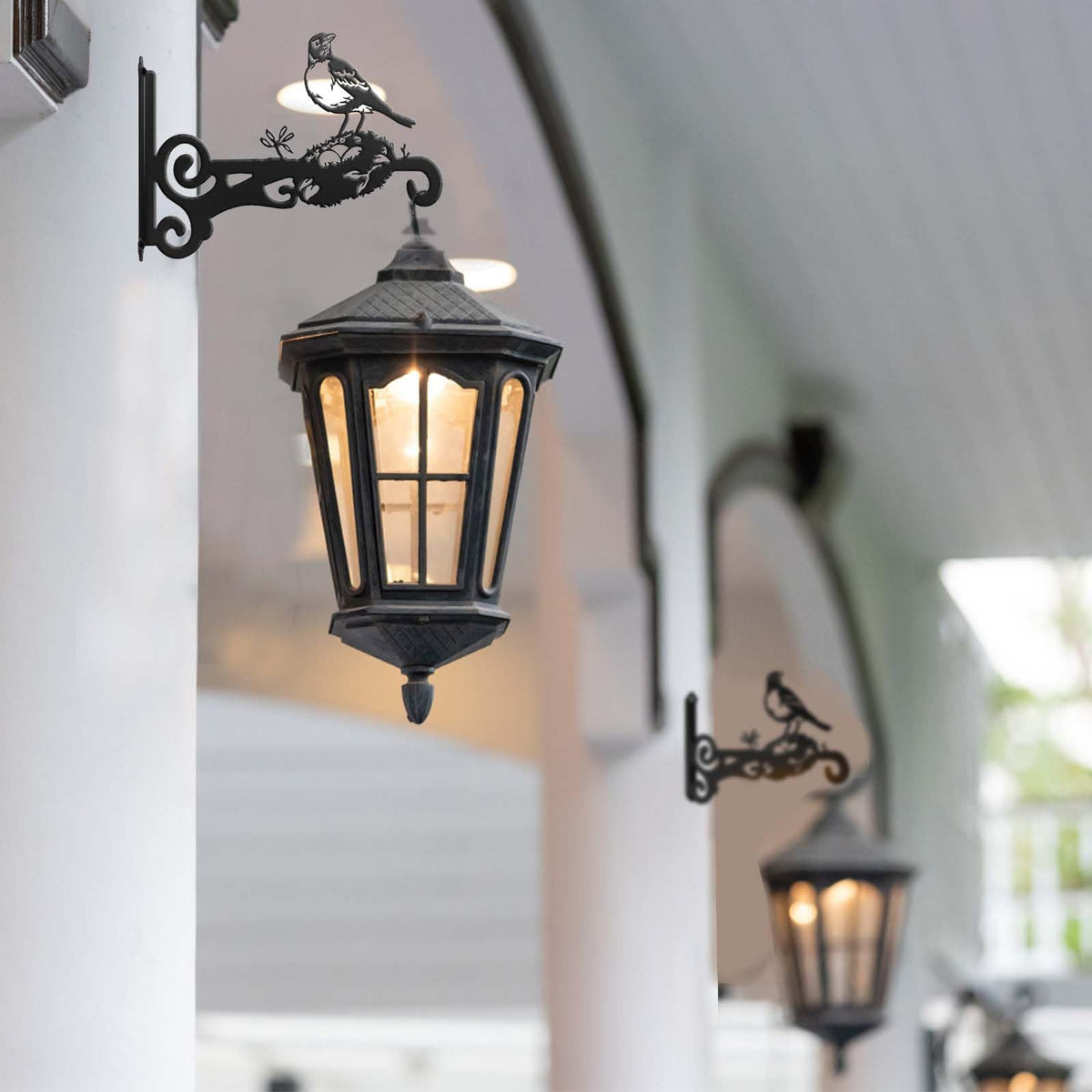 Qiaomeiysp two-pack plant hanger set offers coordinated style at a great value
