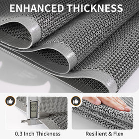 QiCaiJia durable PVC construction resists wear and fading.