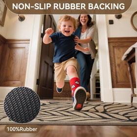 QiCaiJia washable mat can be rinsed and air-dried