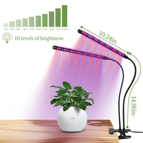 Qicodu grow lights 10-level dimming for seedlings to bloom