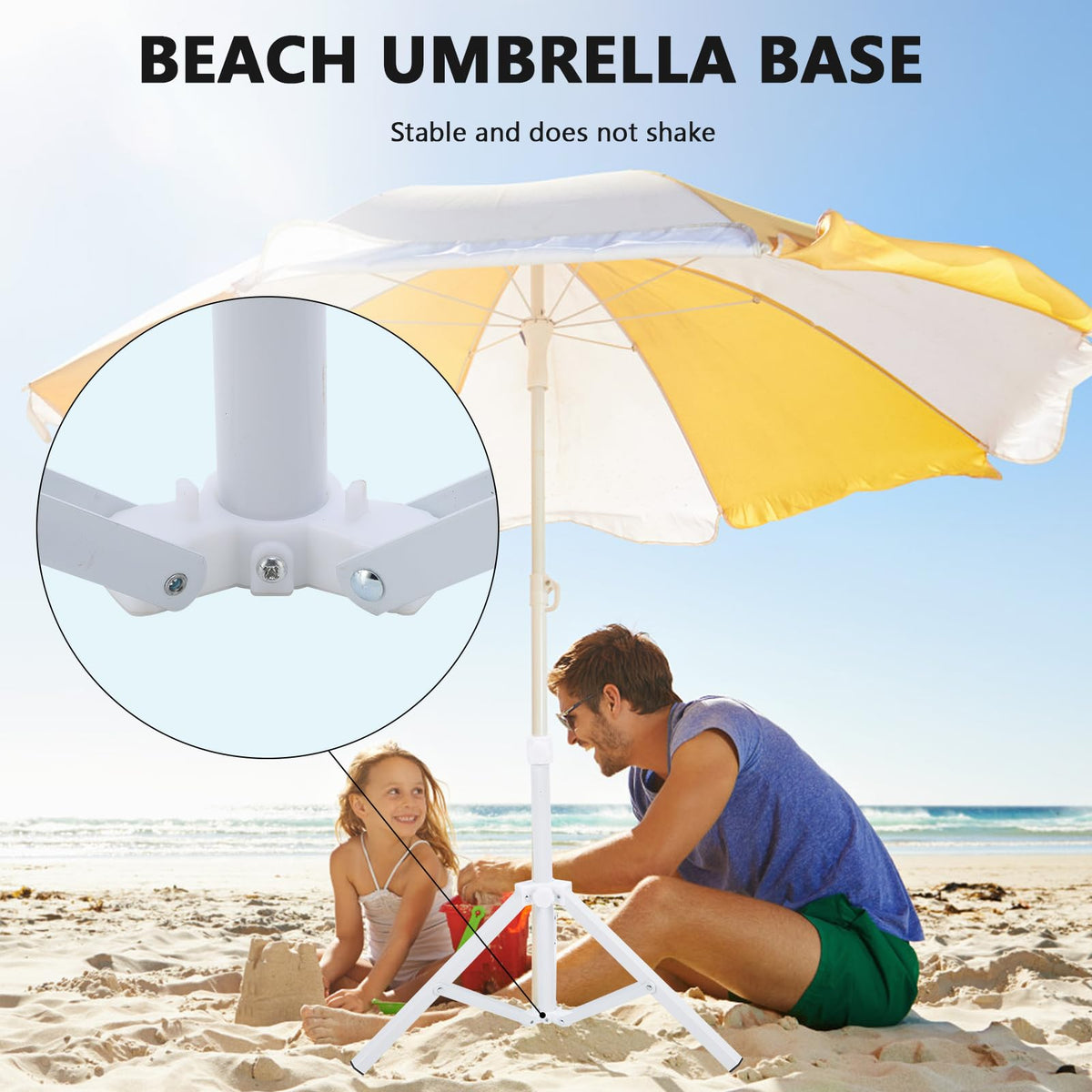 Qiilu easy setup outdoor stand saves time during outings.