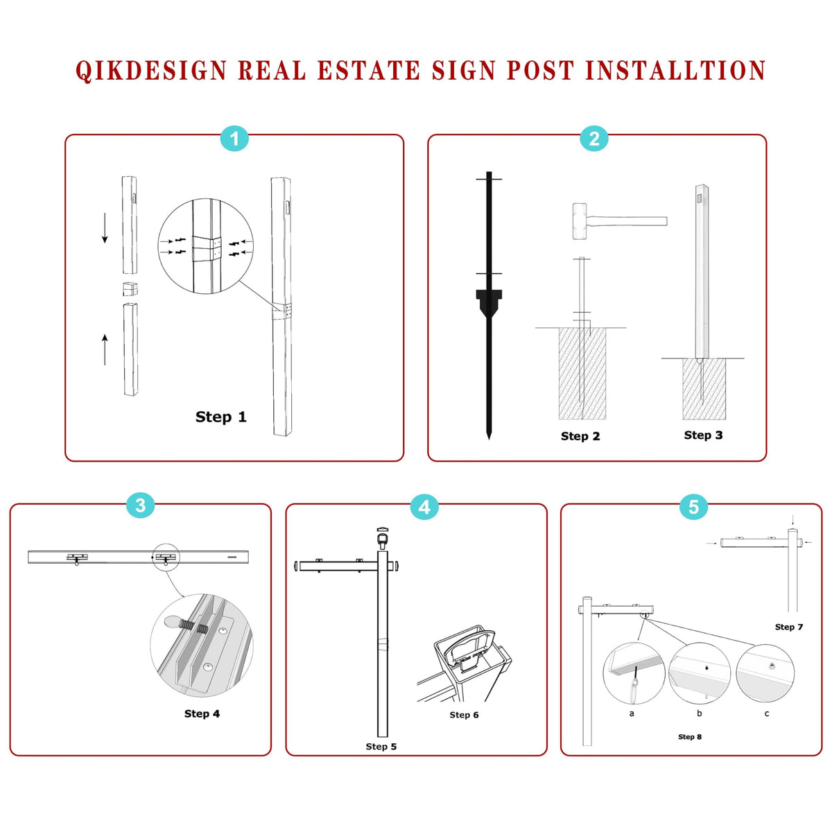 Qikdesign retaining key and clips for solid assembly.