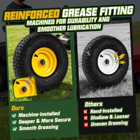 QILINGLORY reinforced grease fitting supports easy lubrication