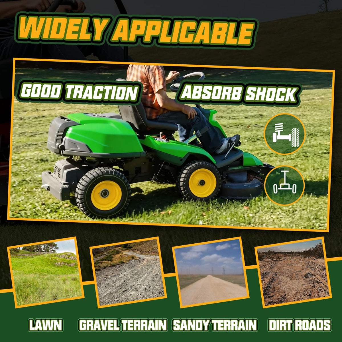 QILINGLORY universal fit for John Deere, Craftsman, and Husqvarna models