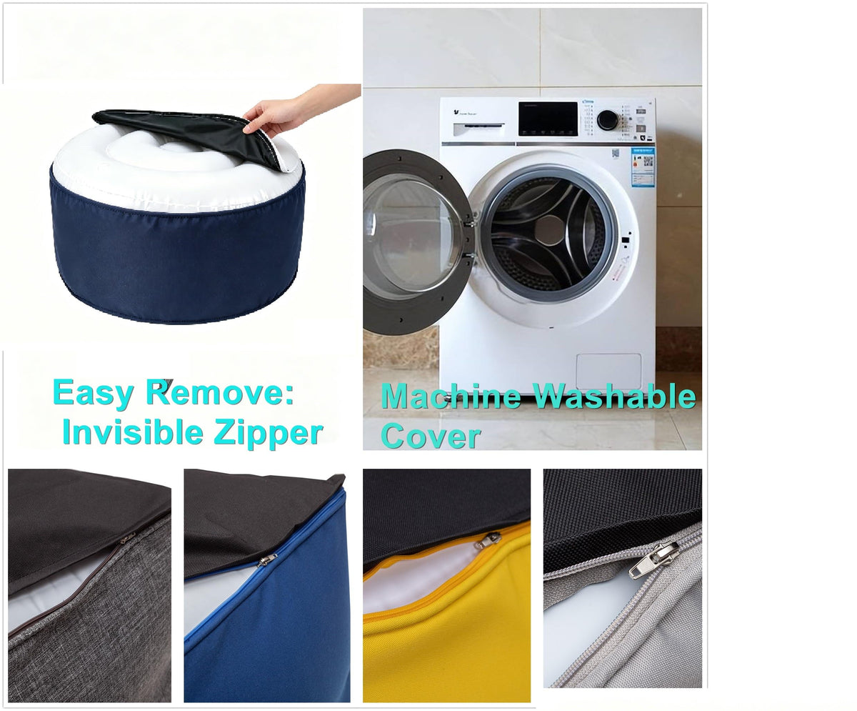 QILLOWAY ergonomic round design supports feet from multiple angles.
