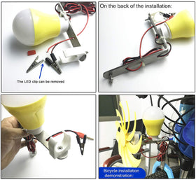 QINIZX wind turbine assembly kit for DIY teaching