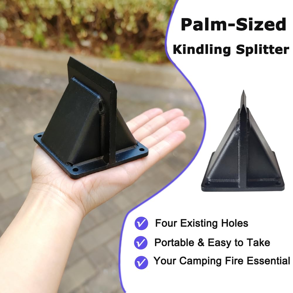 Qinmorelixy mini-splitter safety design prevents risky axe swings.