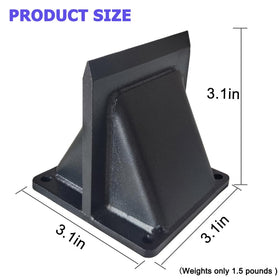 Qinmorelixy Heavy-duty steel splitter ready for outdoors.
