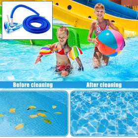 Qinyoung blue hose close-up highlights EVA durability and flexibility.