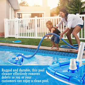 Qinyoung 1-1/4 and 1-1/2 inch compatibility ensures versatile setup.