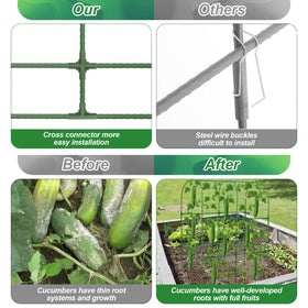 Qinzave durable steel-core frame with waterproof coating withstands weather and seasons.