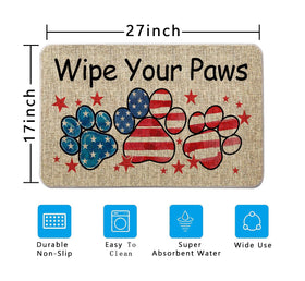 QIONG MENG outdoor entrance rug for porches, patios, and decks keeps dirt outside.