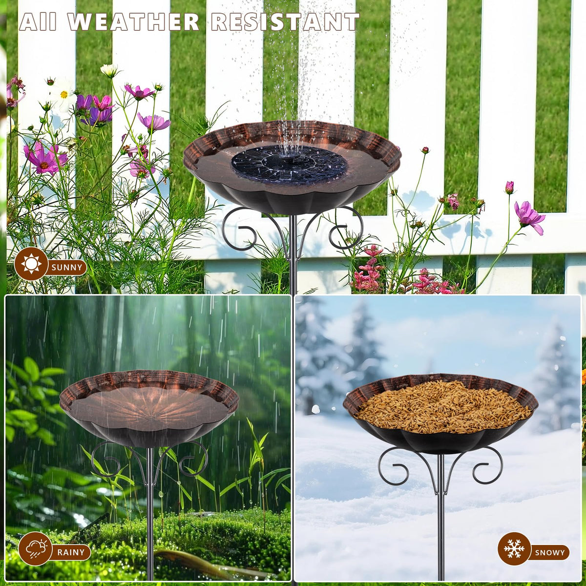 Qipade rust-resistant coating protects the bath through seasons