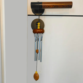 QIPAN mini wind chimes with four lengths deliver clear tunes.