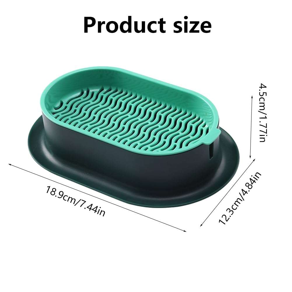 Qirvaten ABS material cat grass planter highlighted for durability.