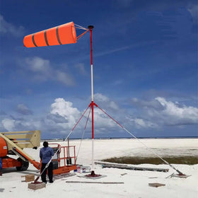 Qishi 30-inch windsock size suitable for compact installations and sites.