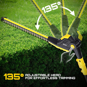 Qiushui lightweight hedge trimmer reduces fatigue during long sessions.