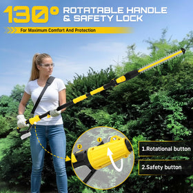 Qiushui safety system helps prevent accidental starts during use.