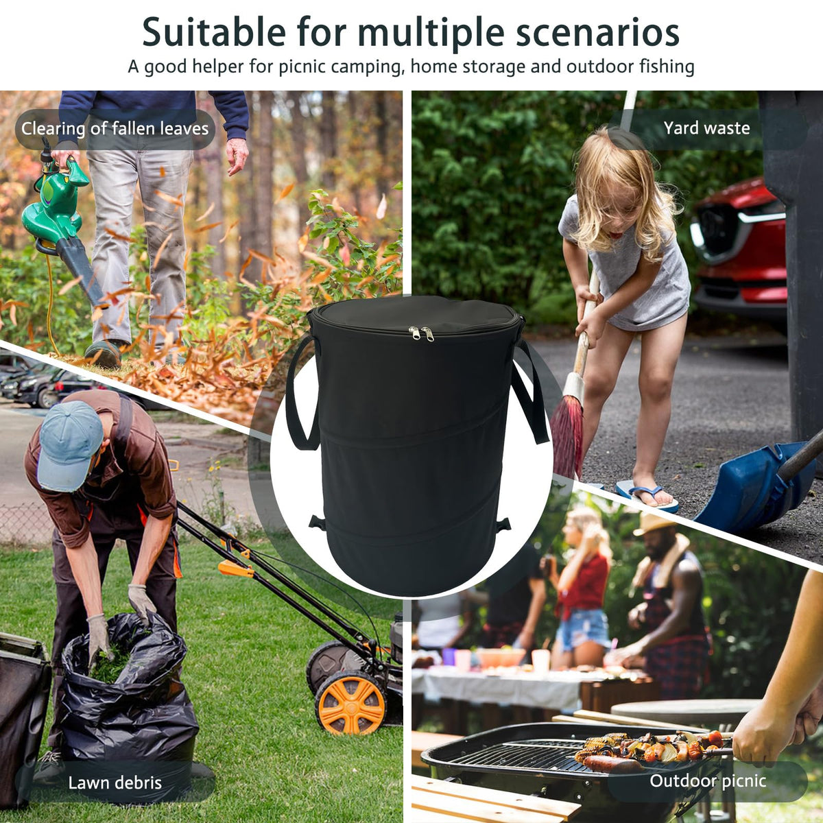 QJXX lid-secure-and-spill-prevent keeps contents contained outdoors