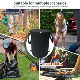 QJXX lid-secure-and-spill-prevent keeps contents contained outdoors