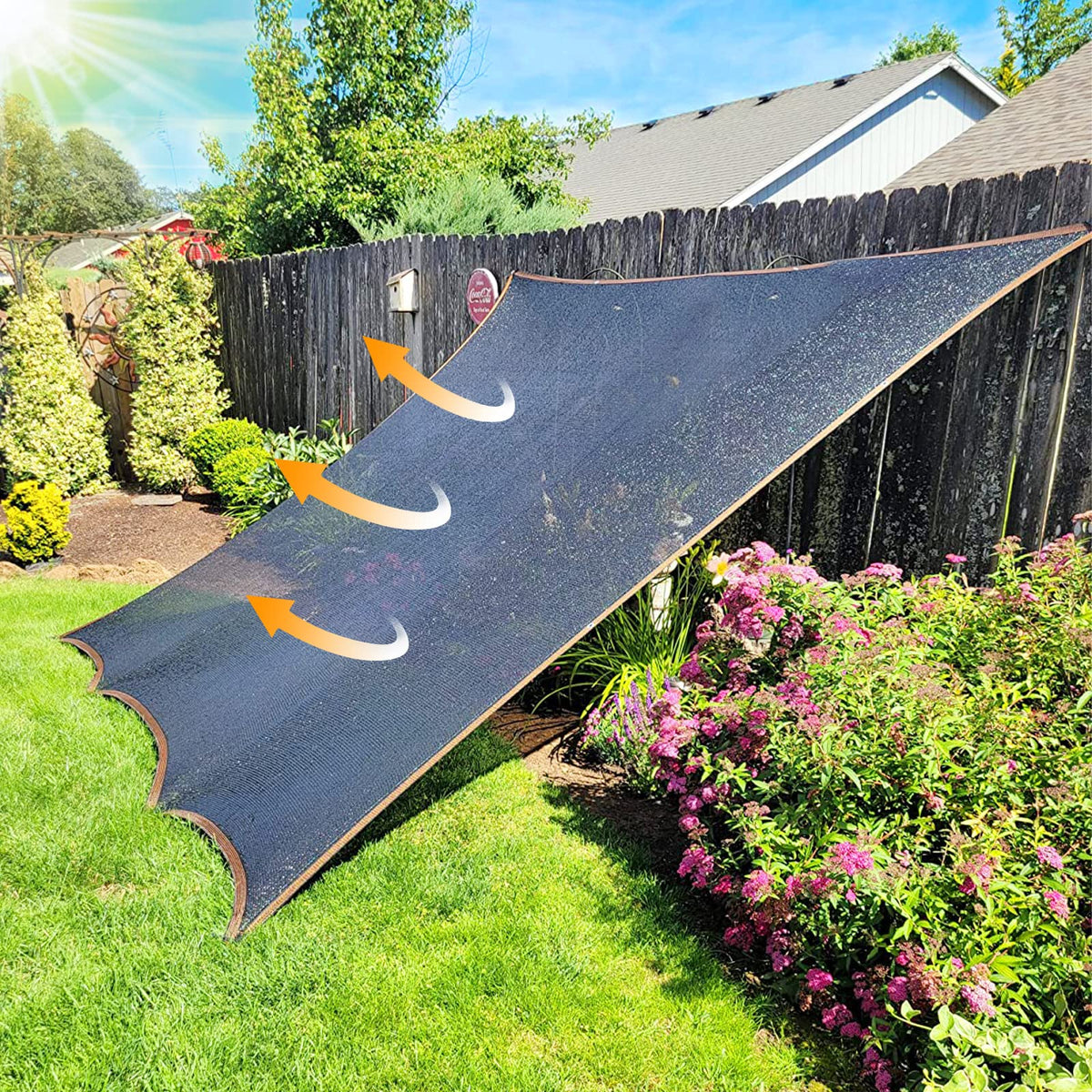 QLOFEI high-density polyethylene fabric shows durable, breathable performance.