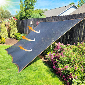 QLOFEI high-density polyethylene fabric shows durable, breathable performance.