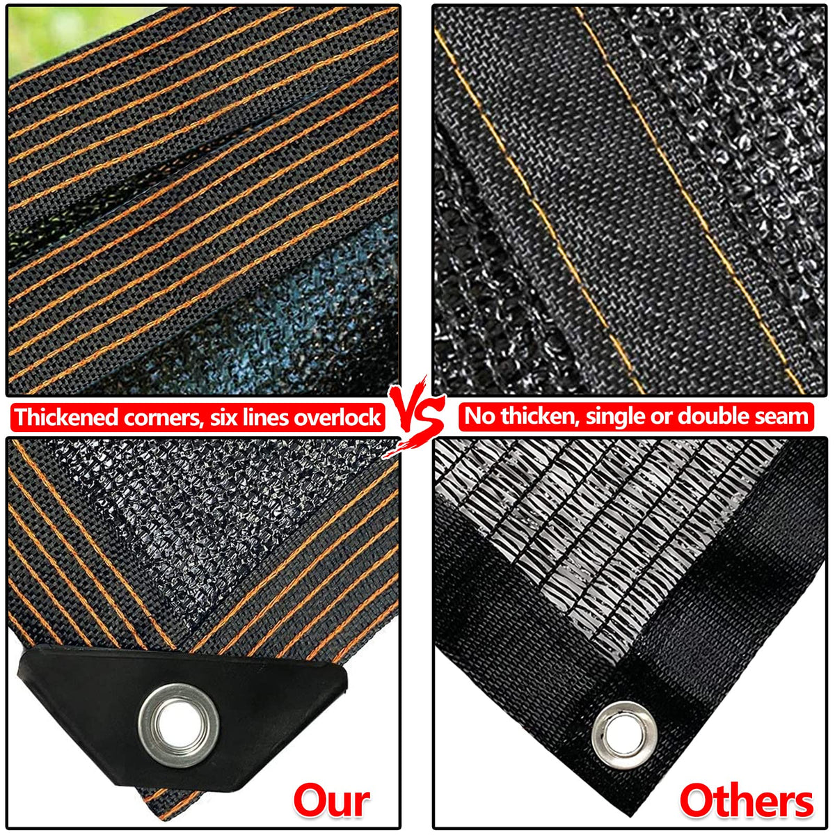 QLOFEI shade cloth used as pergola cover for outdoor comfort