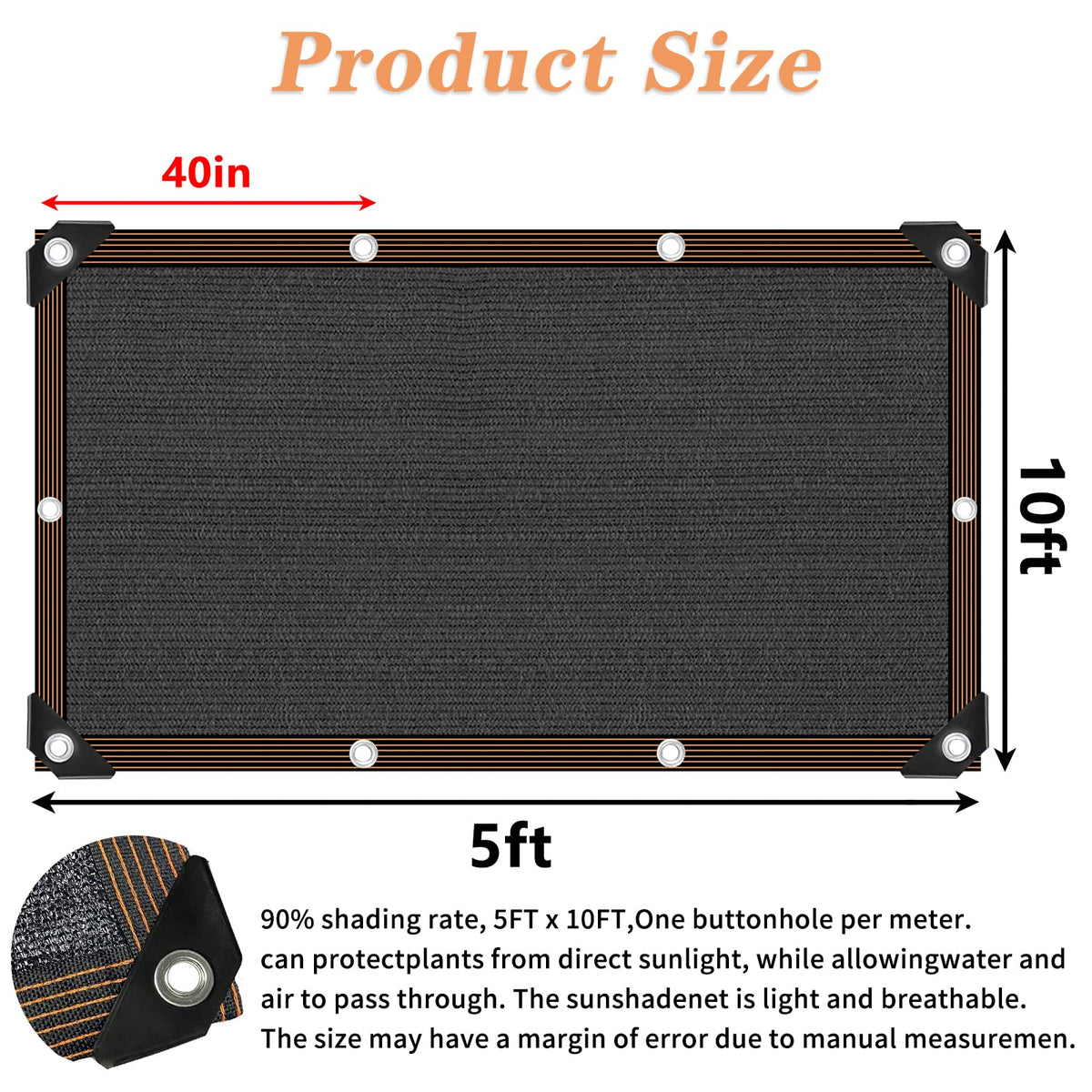 QLOFEI shade cloth for pergola patio; creates a comfortable shaded area