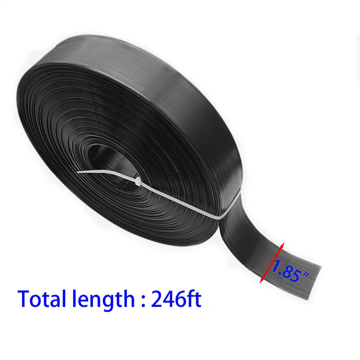 Close-up of Qlvily PVC material showing weather resistance and durability