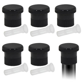 Qmagic spray shut off nozzle with black cap for Hunter Pro PS Ultra heads enhances water control.