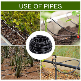 QMET tubing suitable for underground or surface installation in gardens.