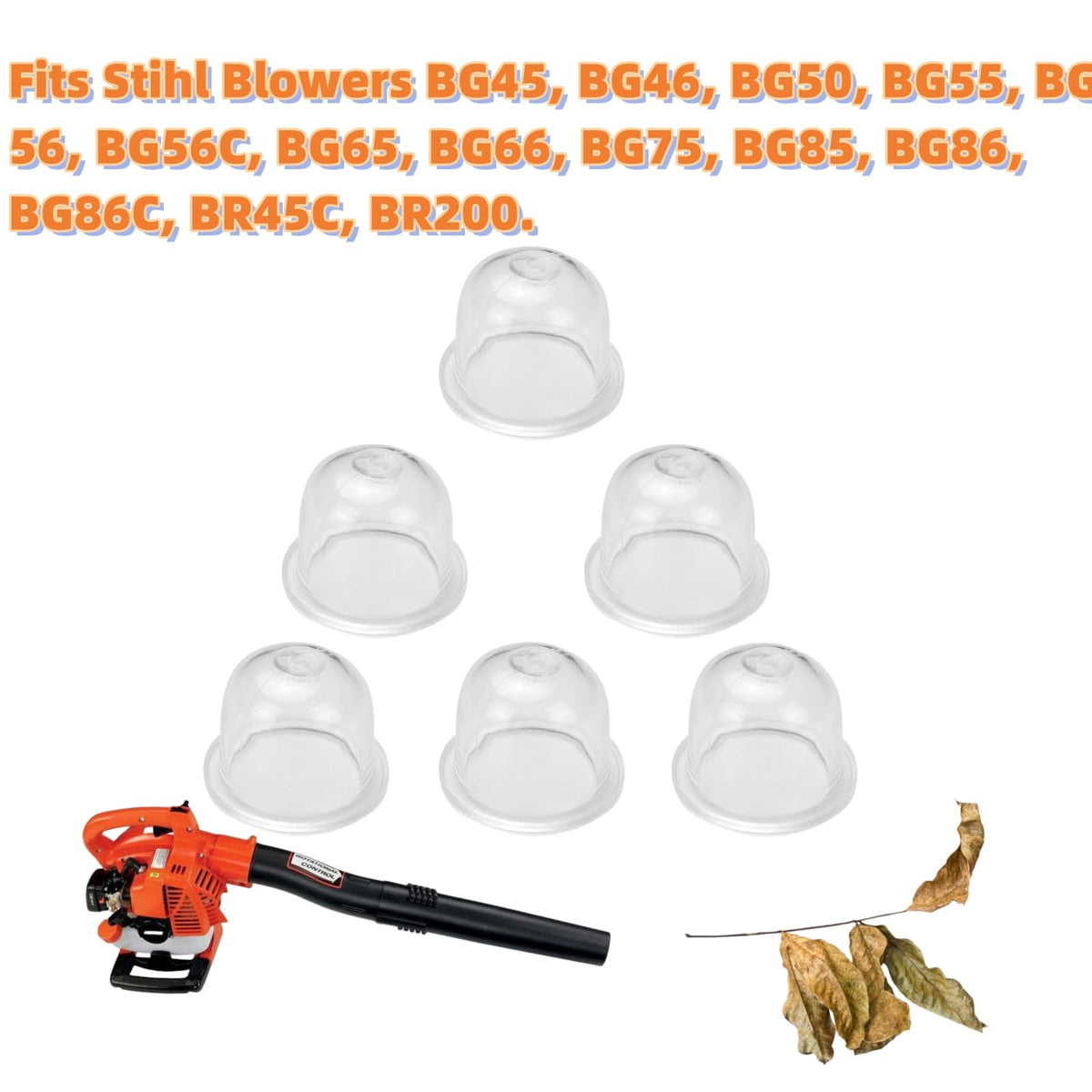 QMTCYXGS primer bulbs for Stihl compatibility in focus