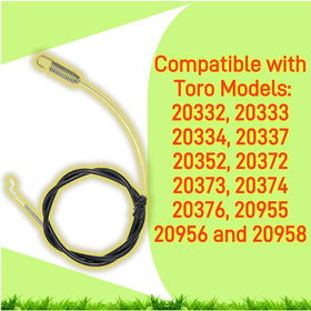 QMTCYXGS 45-1-2 inch length close-up; precise fit and durable conduit for Toro