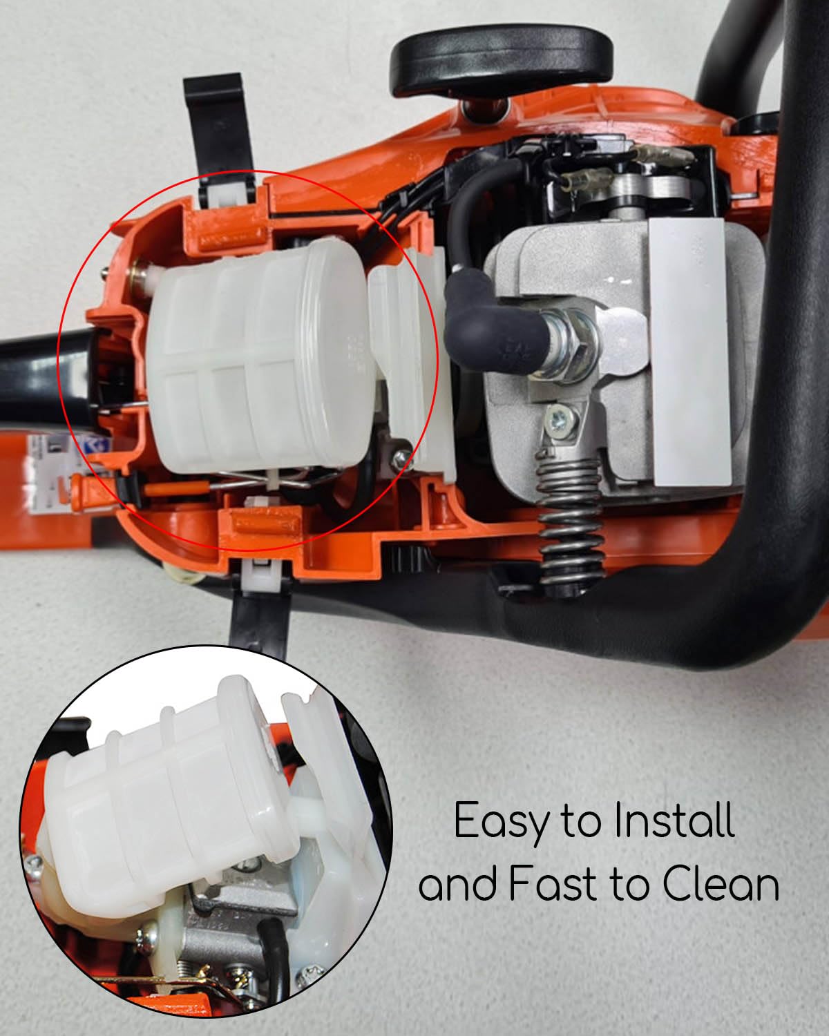 QNHEAY air filter for Echo CS-353ES; promotes cleaner intake and steady performance.