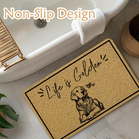 Qnhij indoor-outdoor welcome mat suitable for both spaces.