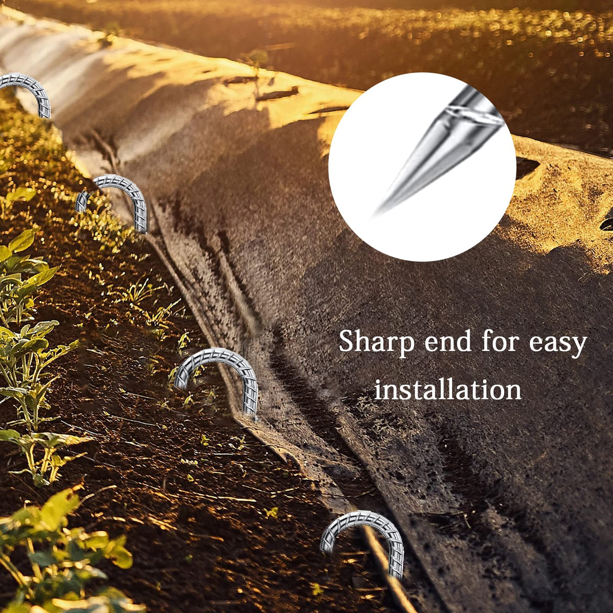 QNLONG camping stakes are multiuse for gardens caravans and outdoor setups.