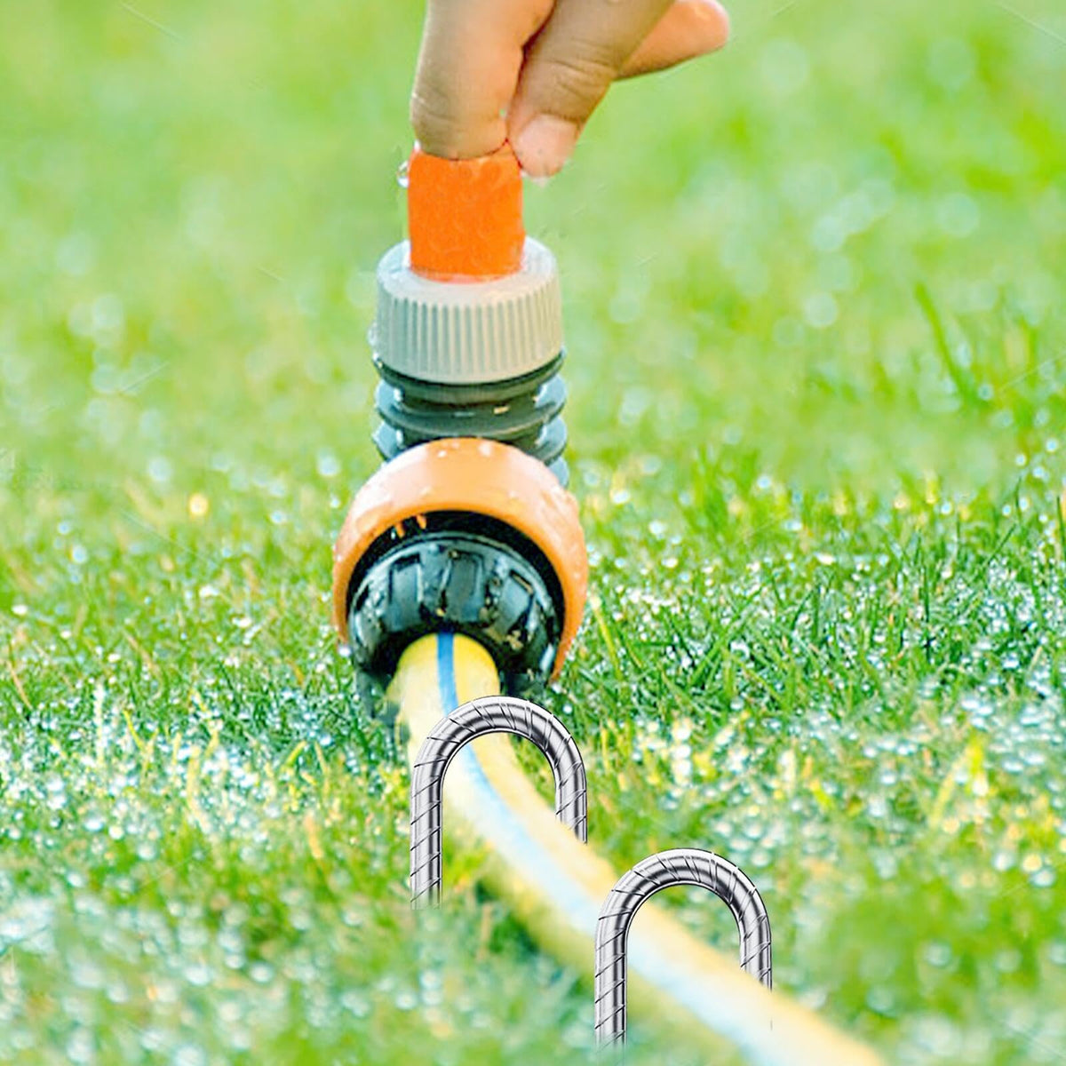 QNLONG landscape stakes deliver sturdy, long-lasting support for plants and fabrics.