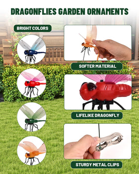 QOJH dragonfly wings are waterproof for rainy days.