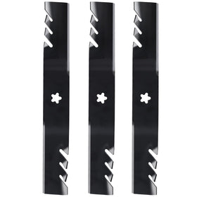 Qopaw blades kit facilitates easy installation on compatible 54 deck mowers.