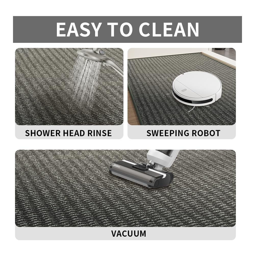 QQL doormat uses durable polyester to absorb moisture quickly.