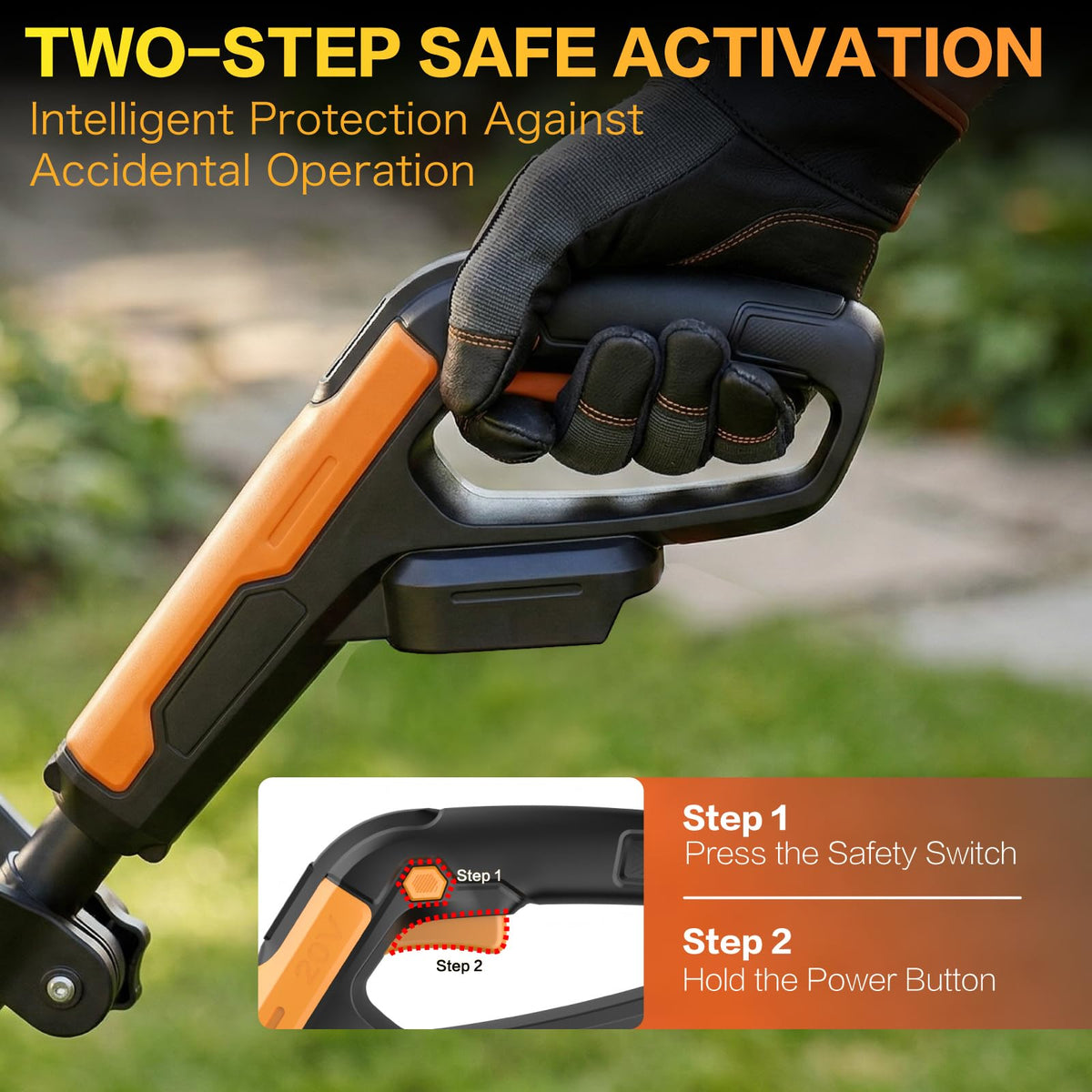 Qrachic tiller runtime demonstrates up to 60 minutes of cordless work.