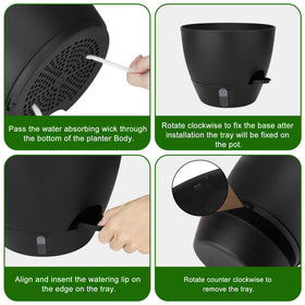 QRRICA modern matte finish adds aesthetic appeal to any room or balcony.