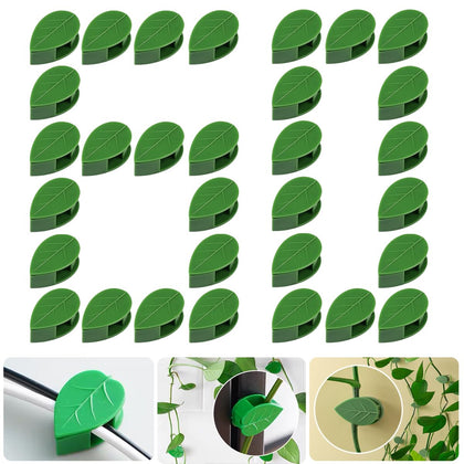 QRWT plant climbing wall fixture clip keeps vines tidy and space-saving