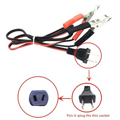 QRZ Power Products 12V DC charging cable for rugged field use