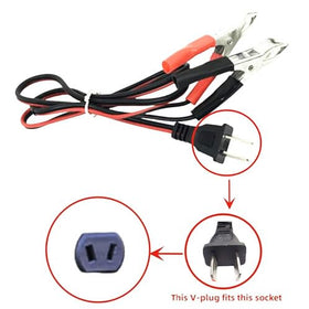QRZ Power Products 12V DC charging cable for rugged field use