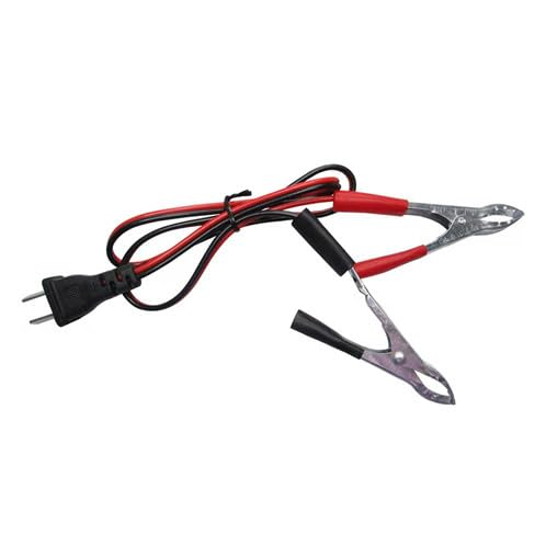 QRZ Power Products Alligator clips simplify battery charging connections