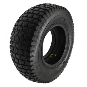 QsEzDo 13x5-6 tire side view for rugged outdoor use.