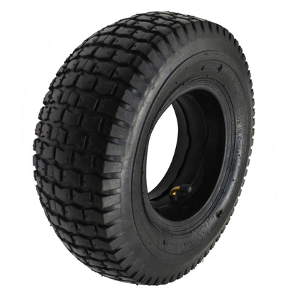 QsEzDo 13x5-6 tire side view for rugged outdoor use.